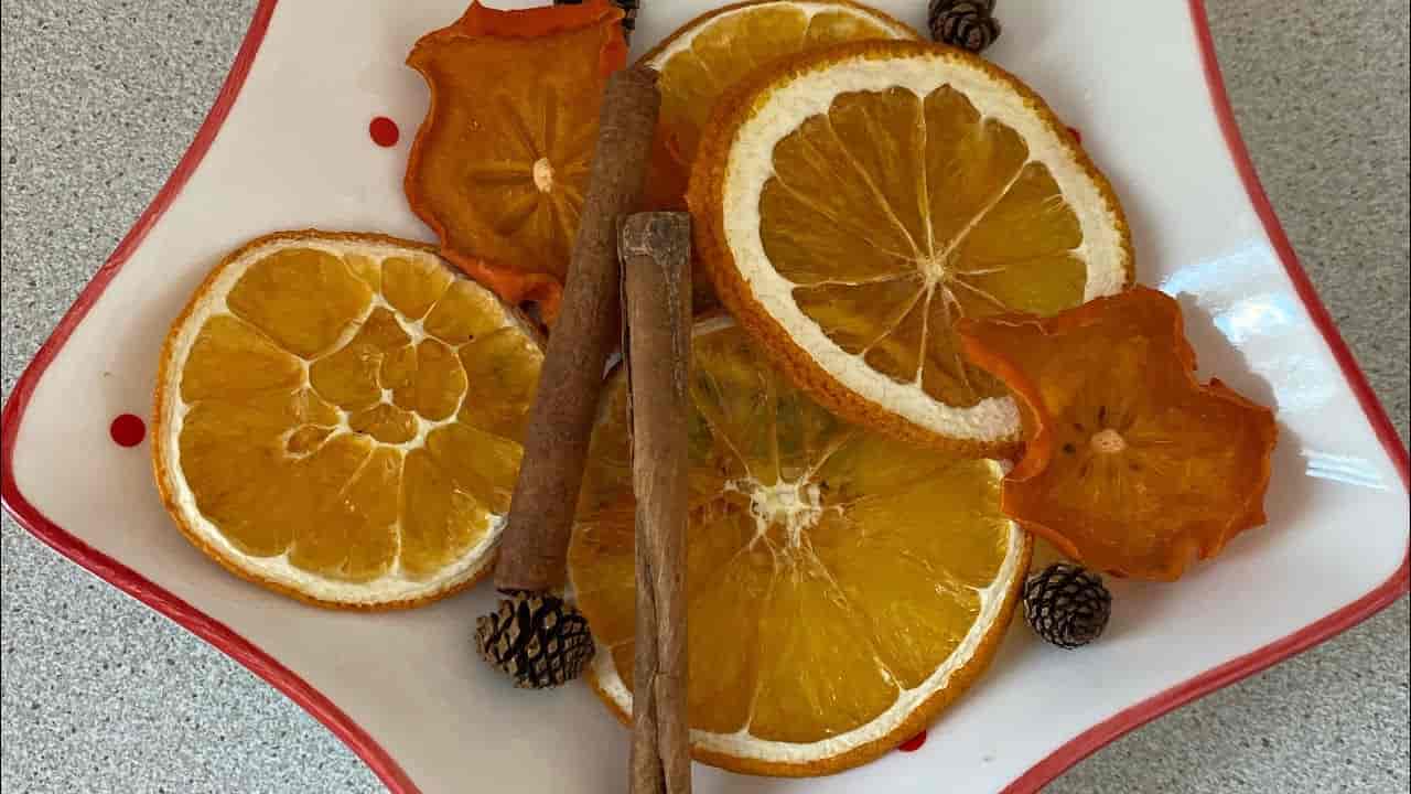 تصویر 2 از میوه خشک پرتقال با قطعات هم اندازه و تازه